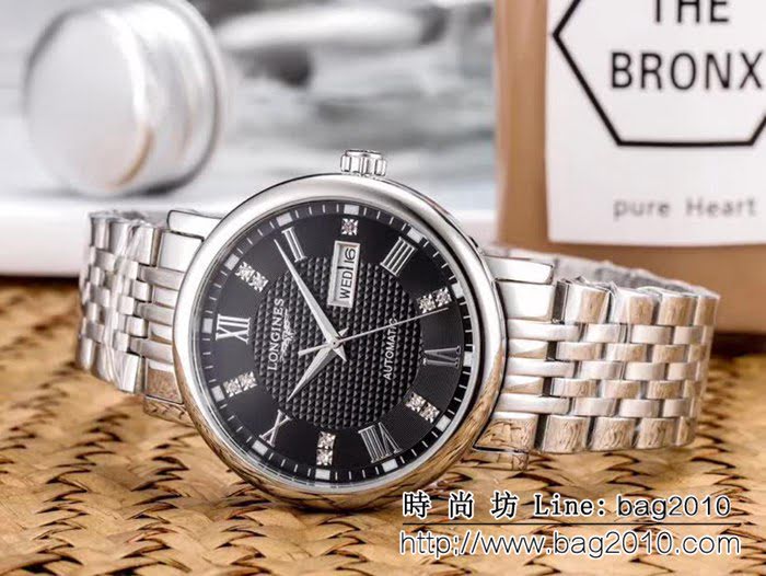 LONGINES浪琴 經典大三針 全自動機械 精品男士腕表 WSS2303